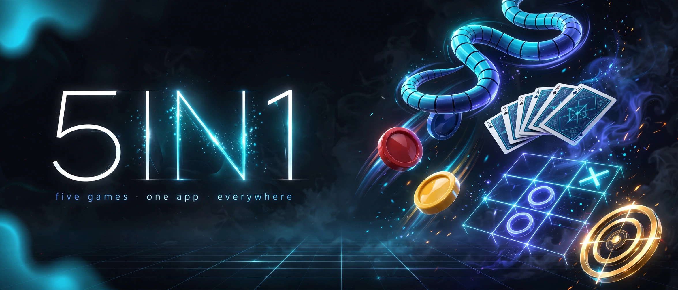 5IN1 — five games, one app, everywhere